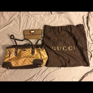 Gucci limited edition vintage purse and wallet